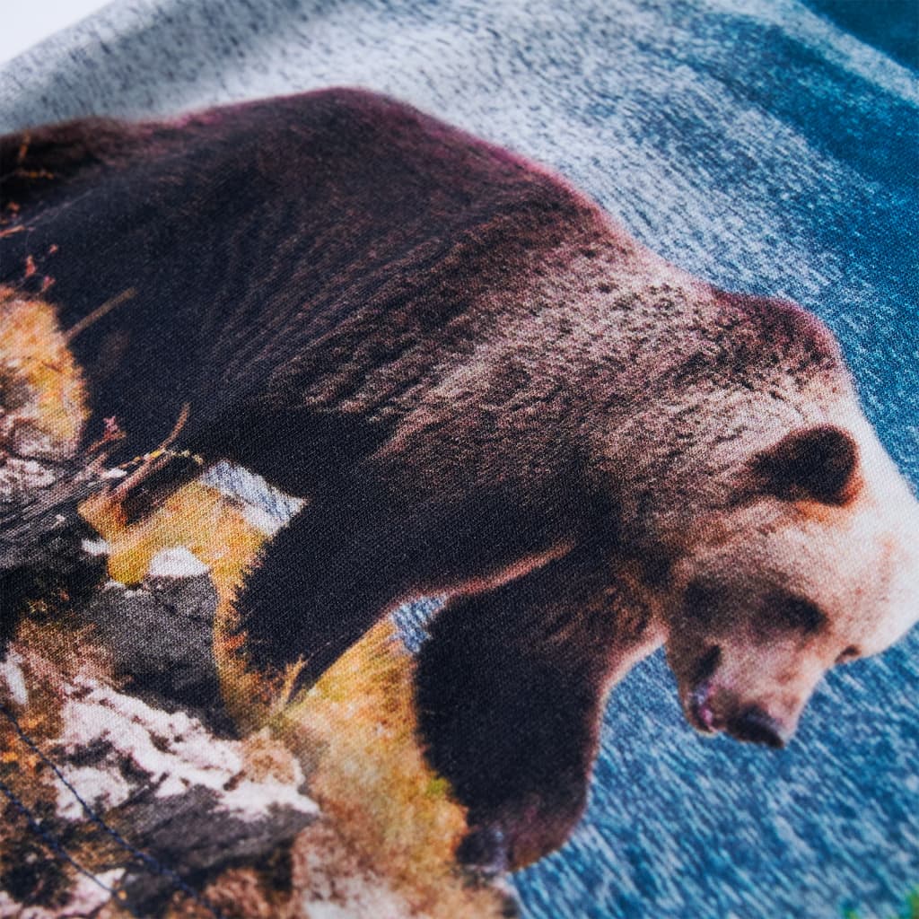 Μπλουζάκι Παιδικό Μακρυμάνικο Ναυτικό Μπλε 116