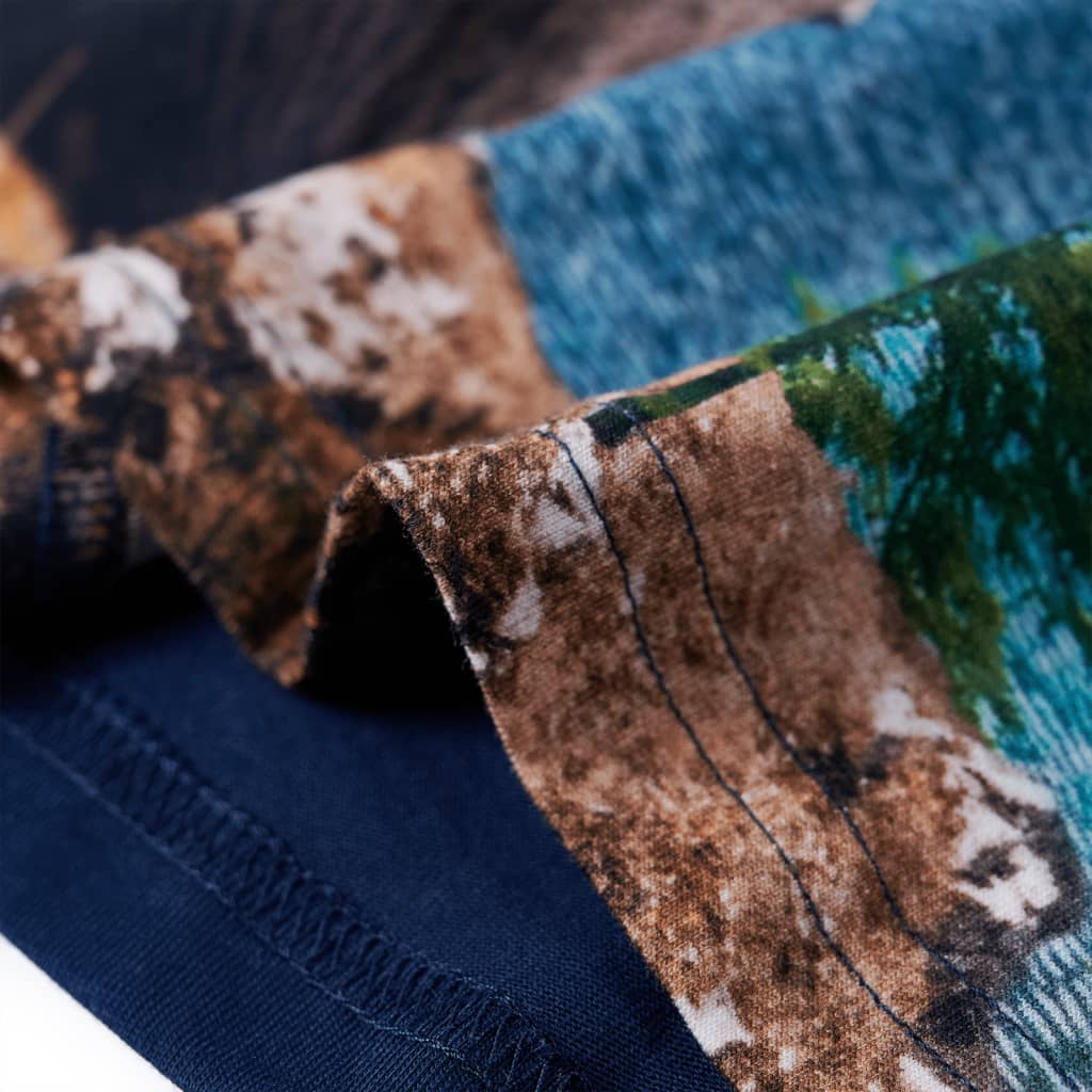 Μπλουζάκι Παιδικό Μακρυμάνικο Ναυτικό Μπλε 116