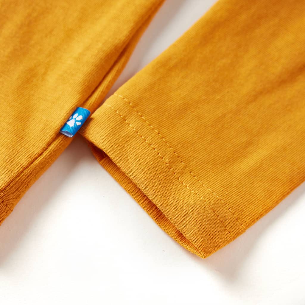 Μπλουζάκι Παιδικό Μακρυμάνικο Ώχρα 104