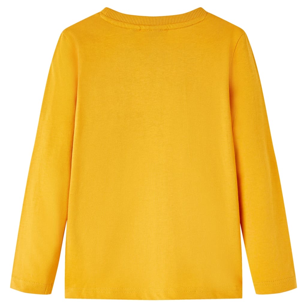 Μπλουζάκι Παιδικό Μακρυμάνικο Ώχρα 116