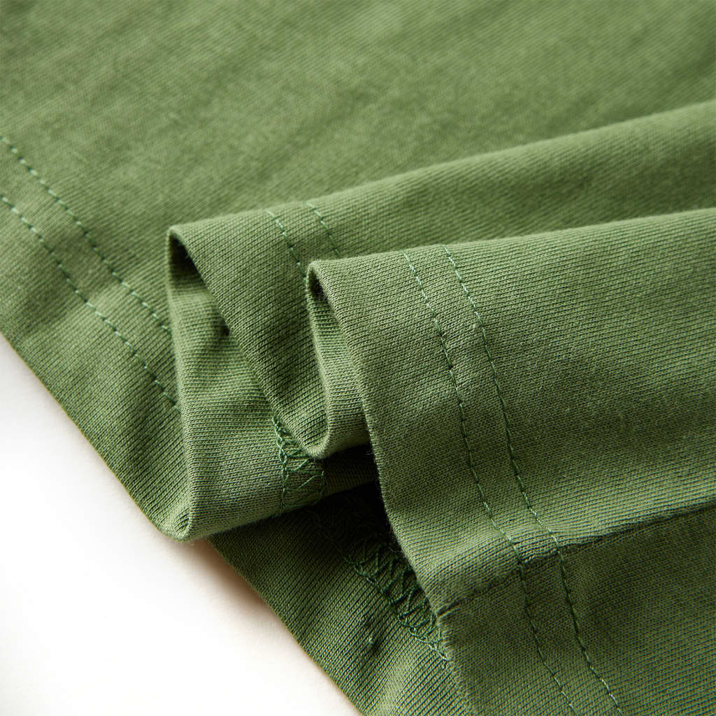 Μπλουζάκι Παιδικό Μακρυμάνικο Ανοιχτό Χακί 116