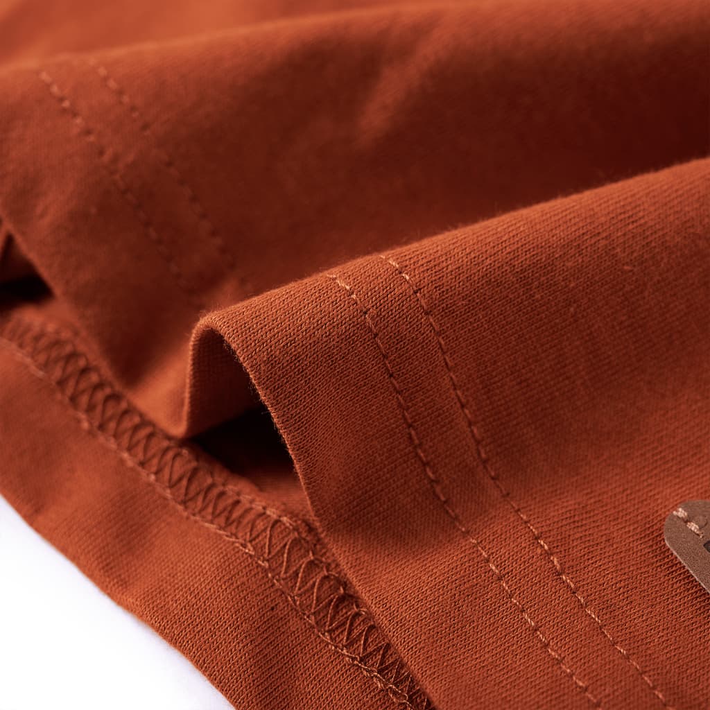 Μπλουζάκι Παιδικό Μακρυμάνικο Πορτοκαλί 104