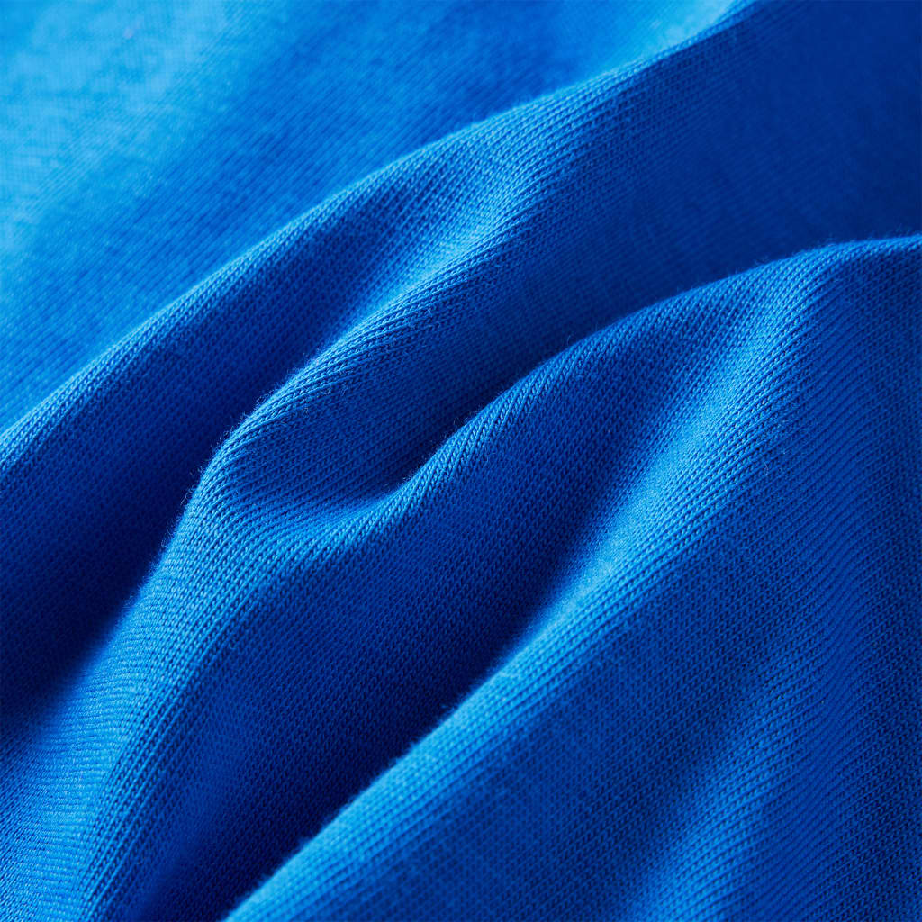 Μπλουζάκι Παιδικό Μακρυμάνικο Μπλε Κοβαλτίου 92