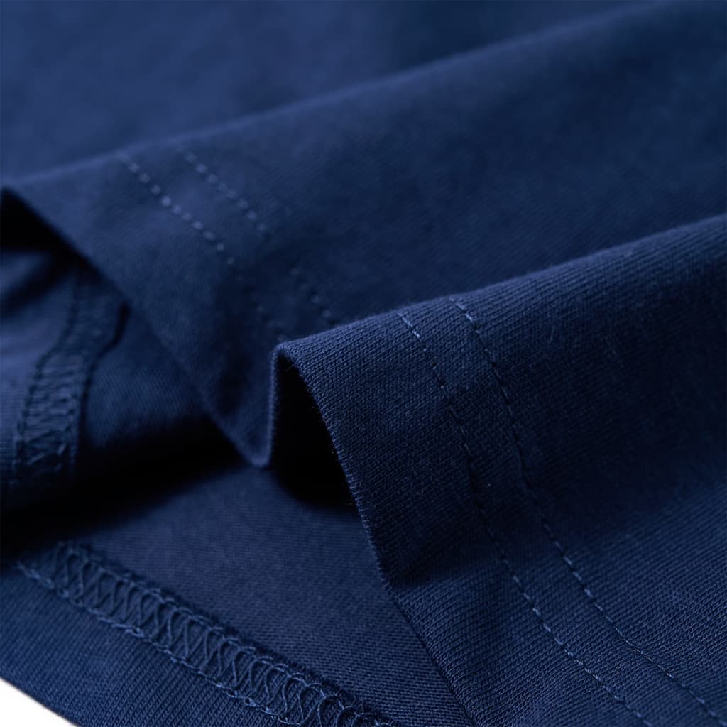 Μπλουζάκι Παιδικό Μακρυμάνικο Ναυτικό Μπλε 116