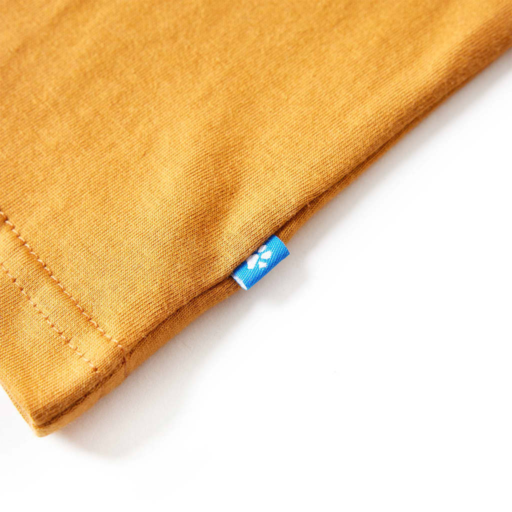 Μπλουζάκι Παιδικό Μακρυμάνικο Σκούρα Ώχρα 92