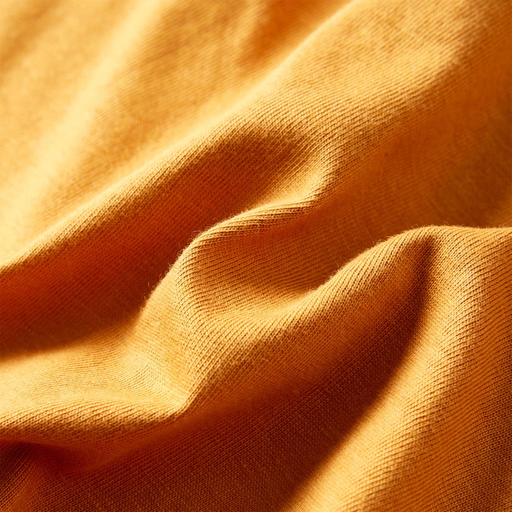 Μπλουζάκι Παιδικό Μακρυμάνικο Σκούρα Ώχρα 92