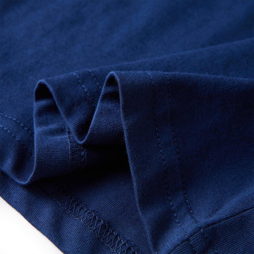 Μπλουζάκι Παιδικό Μακρυμάνικο Ναυτικό Μπλε 104