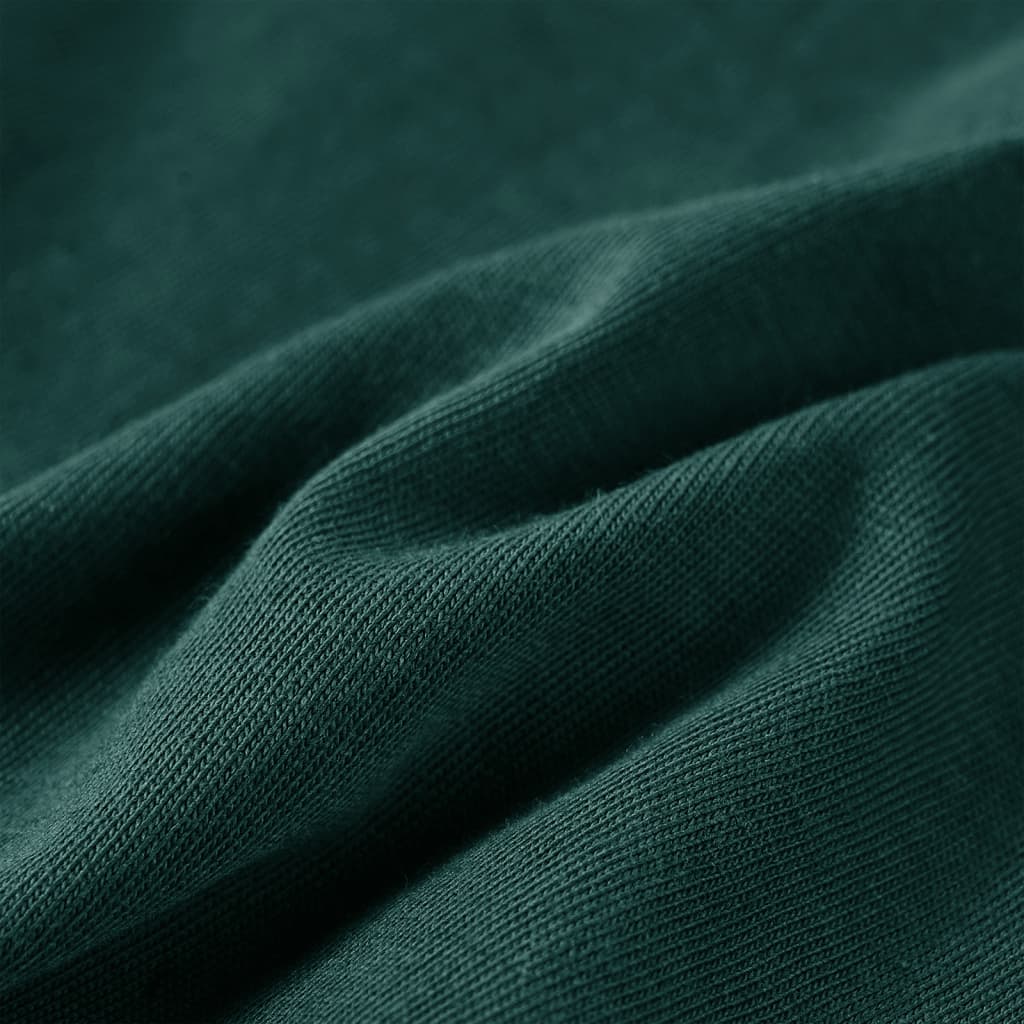 Μπλουζάκι Παιδικό Μακρυμάνικο Σκούρο Πράσινο 128