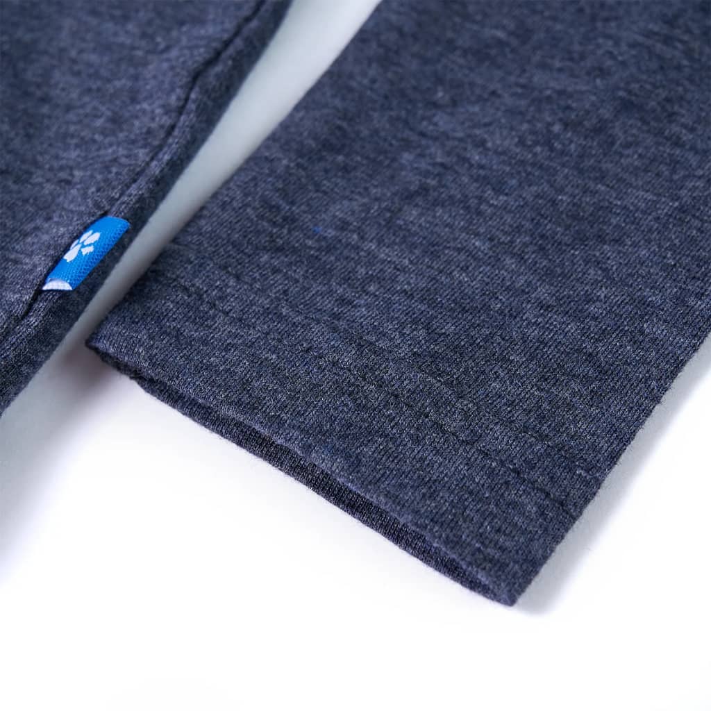 Μπλουζάκι Παιδικό Μακρυμάνικο Σκούρο Μπλε Μελανζέ 140