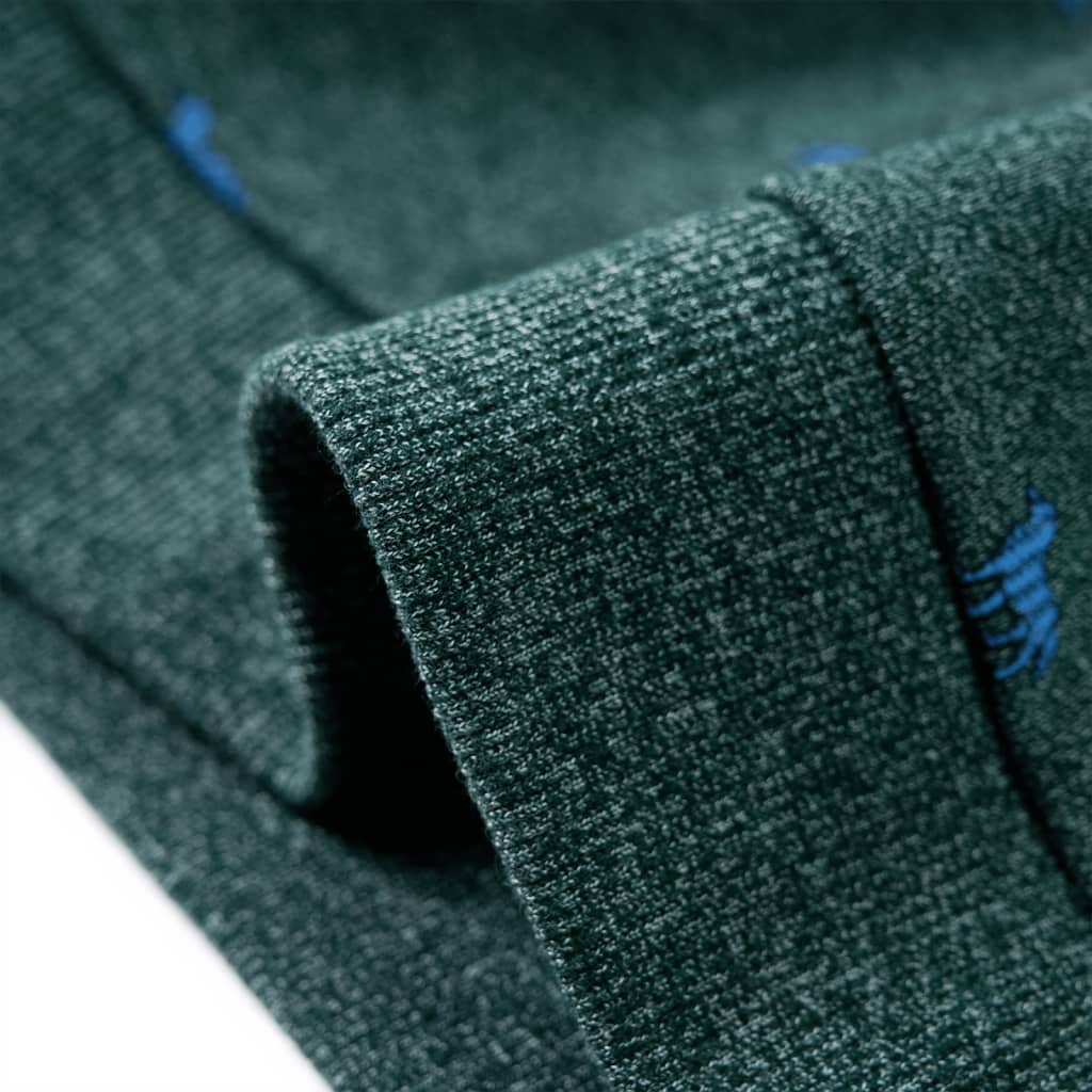 Φούτερ Παιδικό Σκούρο Πράσινο Μελανζέ 104