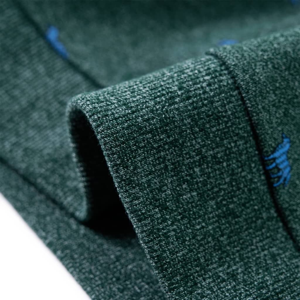 Φούτερ Παιδικό Σκούρο Πράσινο Μελανζέ 116
