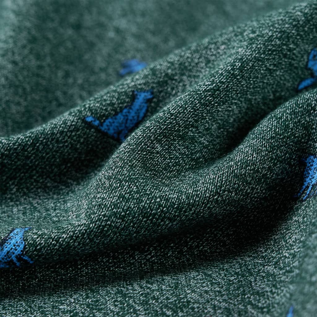 Φούτερ Παιδικό Σκούρο Πράσινο Μελανζέ 116