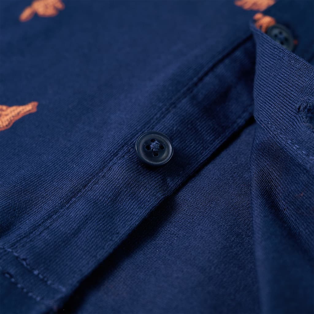 Πουκάμισο Παιδικό Ναυτικό Μπλε 140