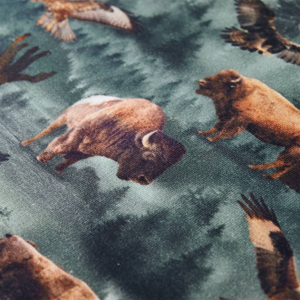 Φούτερ Παιδικό Σκούρο Πράσινο 140