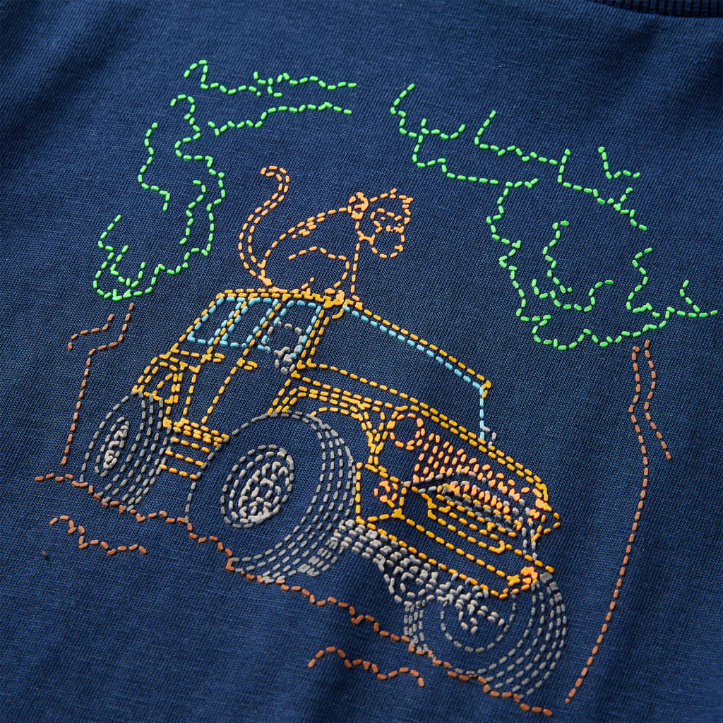 Μπλουζάκι Παιδικό Μακρυμάνικο Ναυτικό Μπλε 92