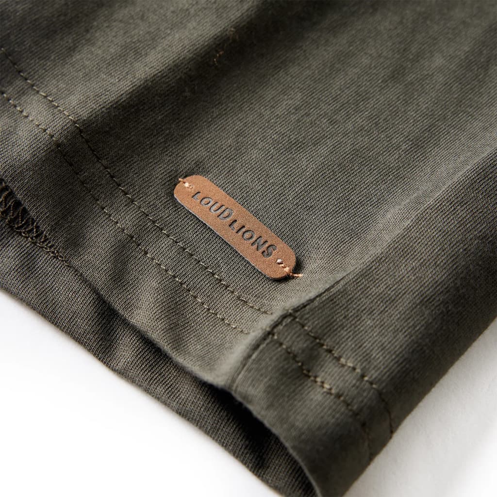 Μπλουζάκι Παιδικό Μακρυμάνικο Χακί 92