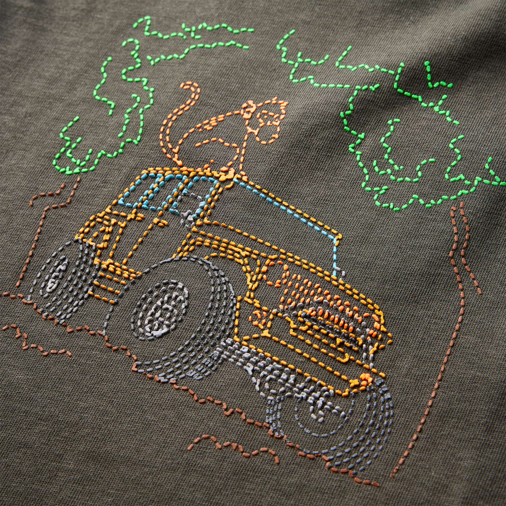 Μπλουζάκι Παιδικό Μακρυμάνικο Χακί 104