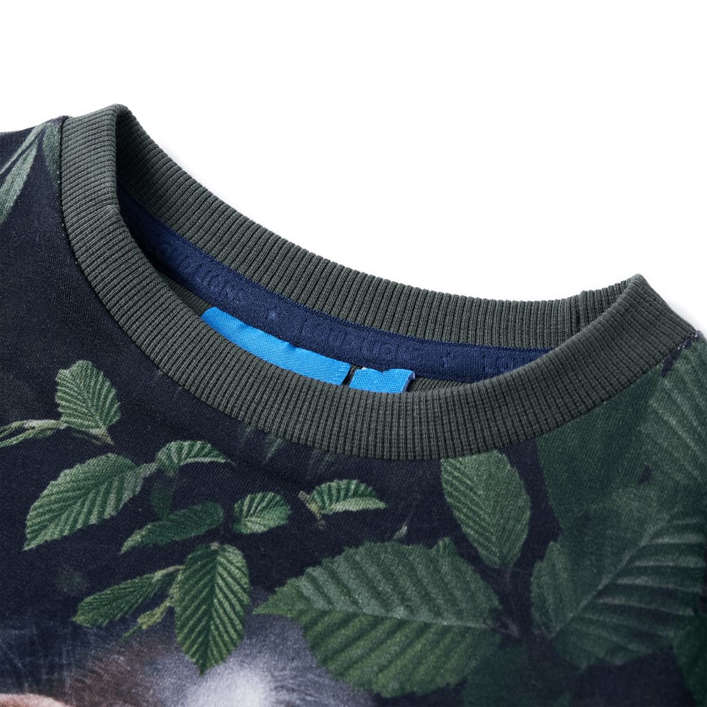 Φούτερ Παιδικό Σκούρο Χακί 128