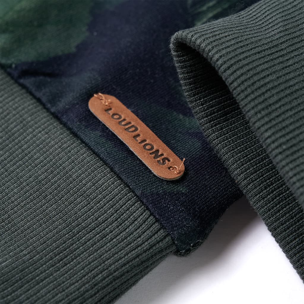 Φούτερ Παιδικό Σκούρο Χακί 128