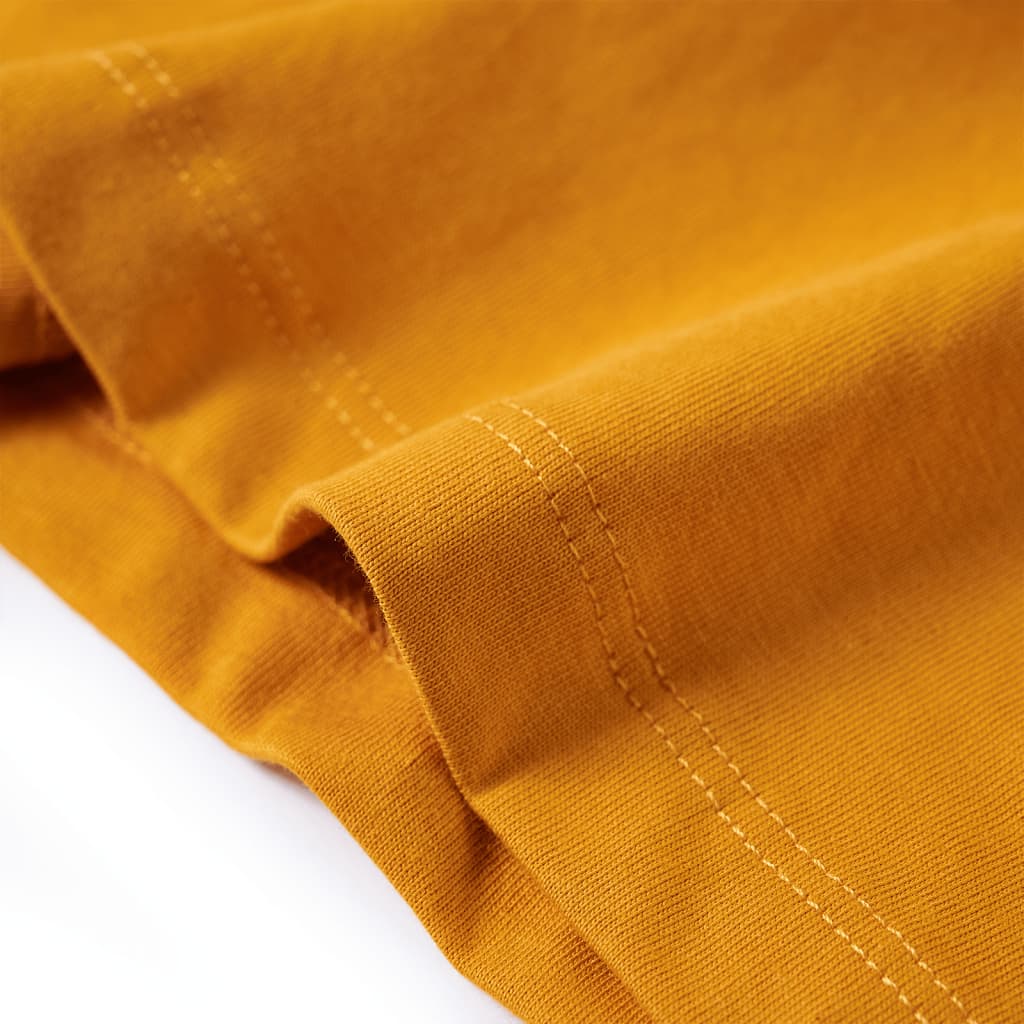 Μπλουζάκι Παιδικό Μακρυμάνικο Ώχρα 104