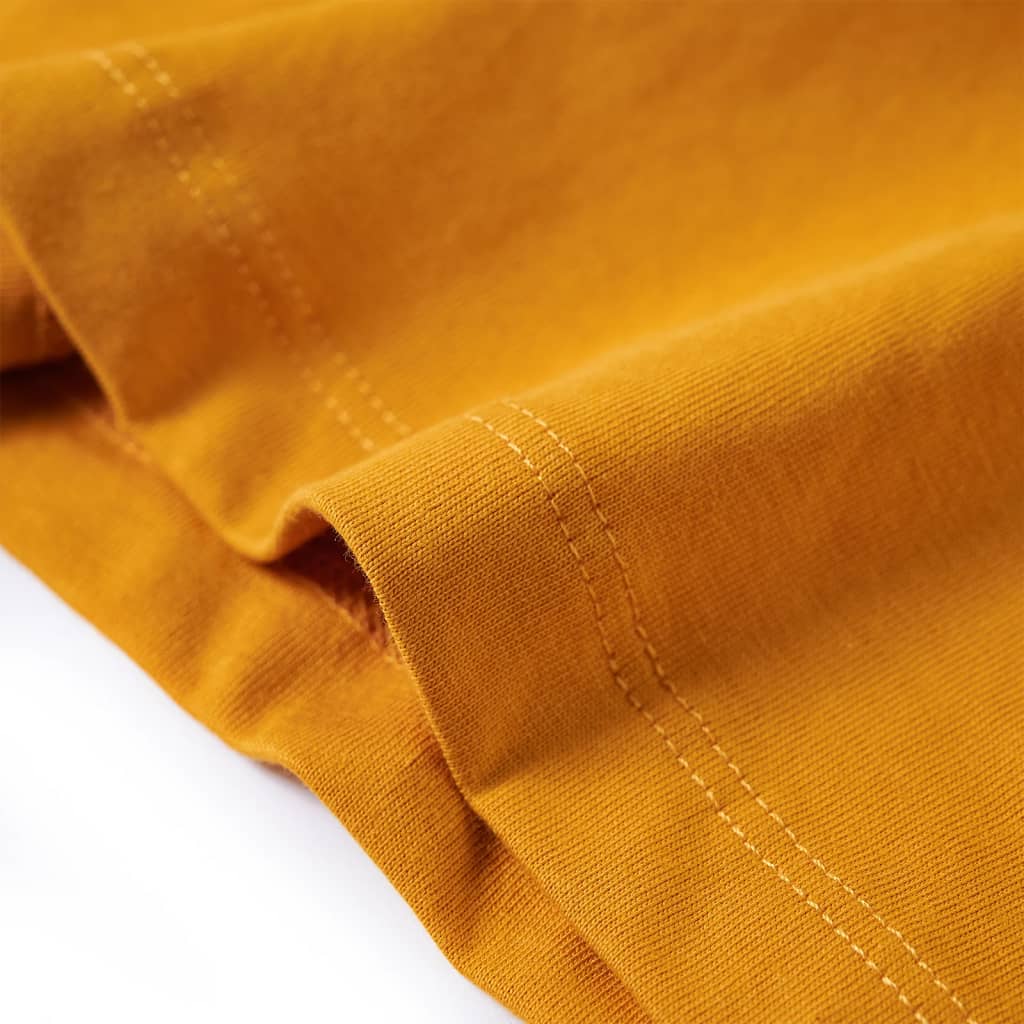 Μπλουζάκι Παιδικό Μακρυμάνικο Ώχρα 116