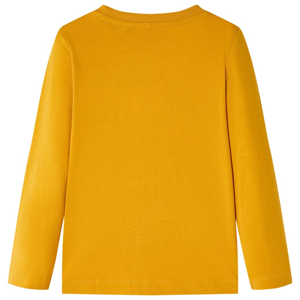 Μπλουζάκι Παιδικό Μακρυμάνικο Ώχρα 128