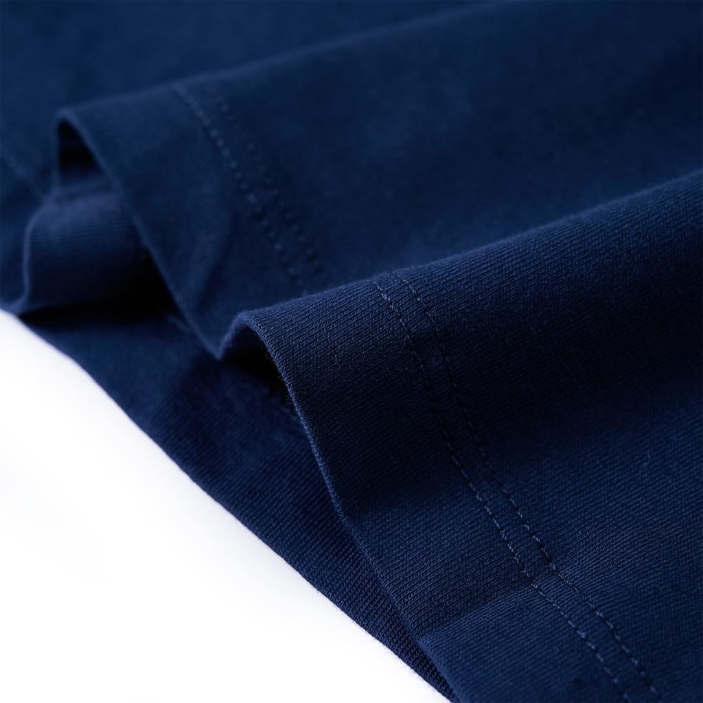 Μπλουζάκι Παιδικό Μακρυμάνικο Ναυτικό Μπλε 128