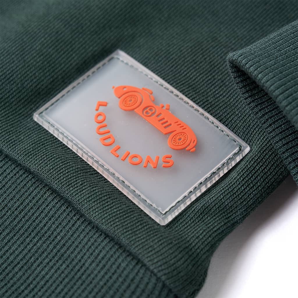 Φούτερ Παιδικό Σκούρο Πράσινο 104