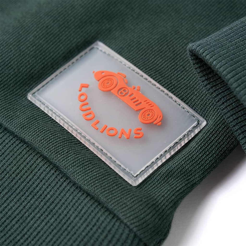 Φούτερ Παιδικό Σκούρο Πράσινο 128