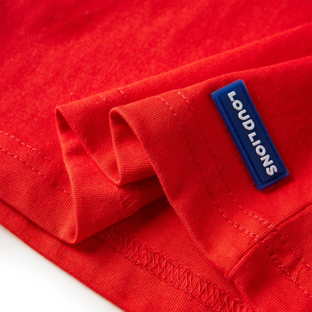 Μπλουζάκι Παιδικό Μακρυμάνικο Κόκκινο 104