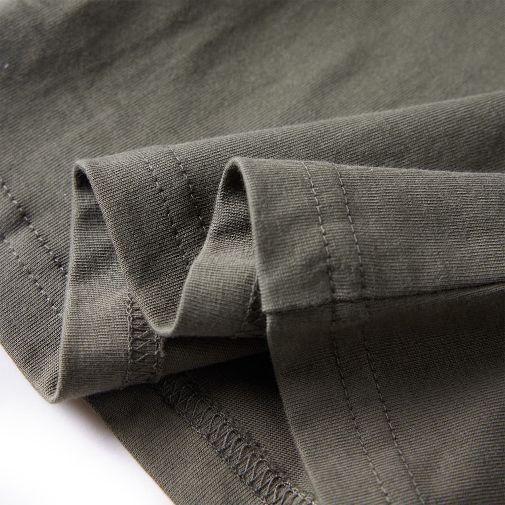 Μπλουζάκι Παιδικό Μακρυμάνικο Χακί 104