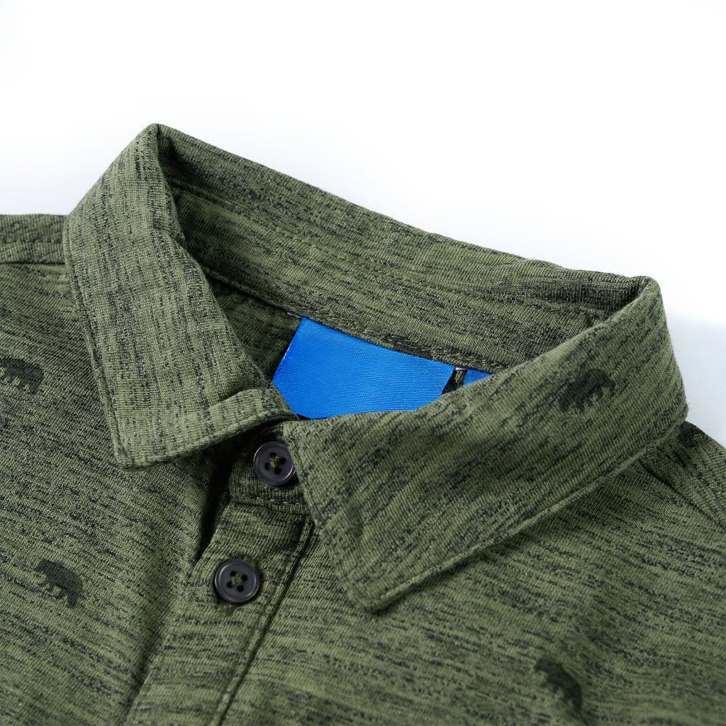 Πουκάμισο Παιδικό Χακί Μελανζέ 140