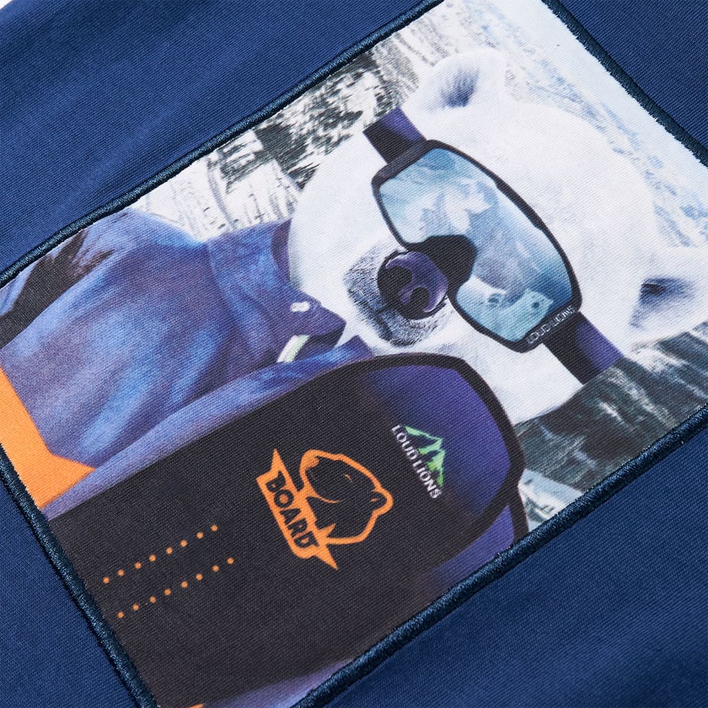 Μπλουζάκι Παιδικό Μακρυμάνικο Μπλε Τζιν 92