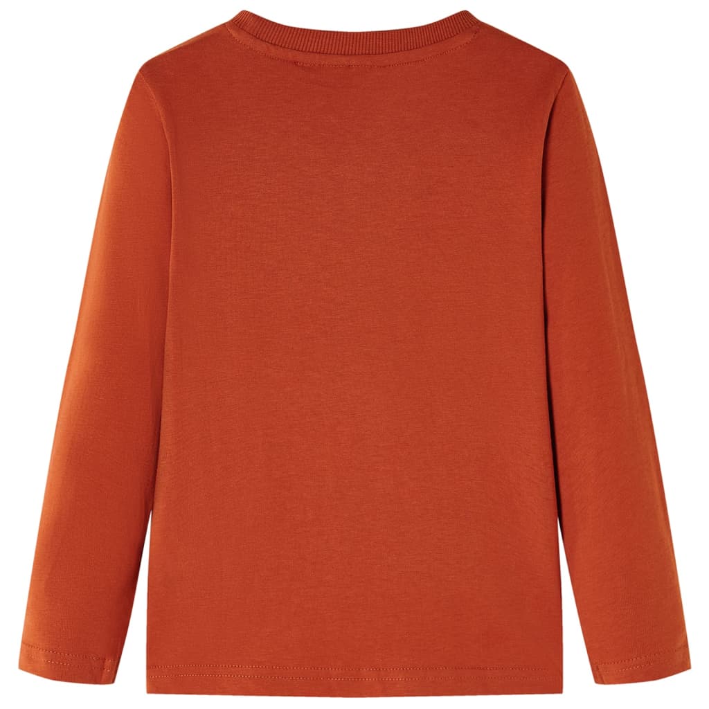Μπλουζάκι Παιδικό Μακρυμάνικο Light Rust 104