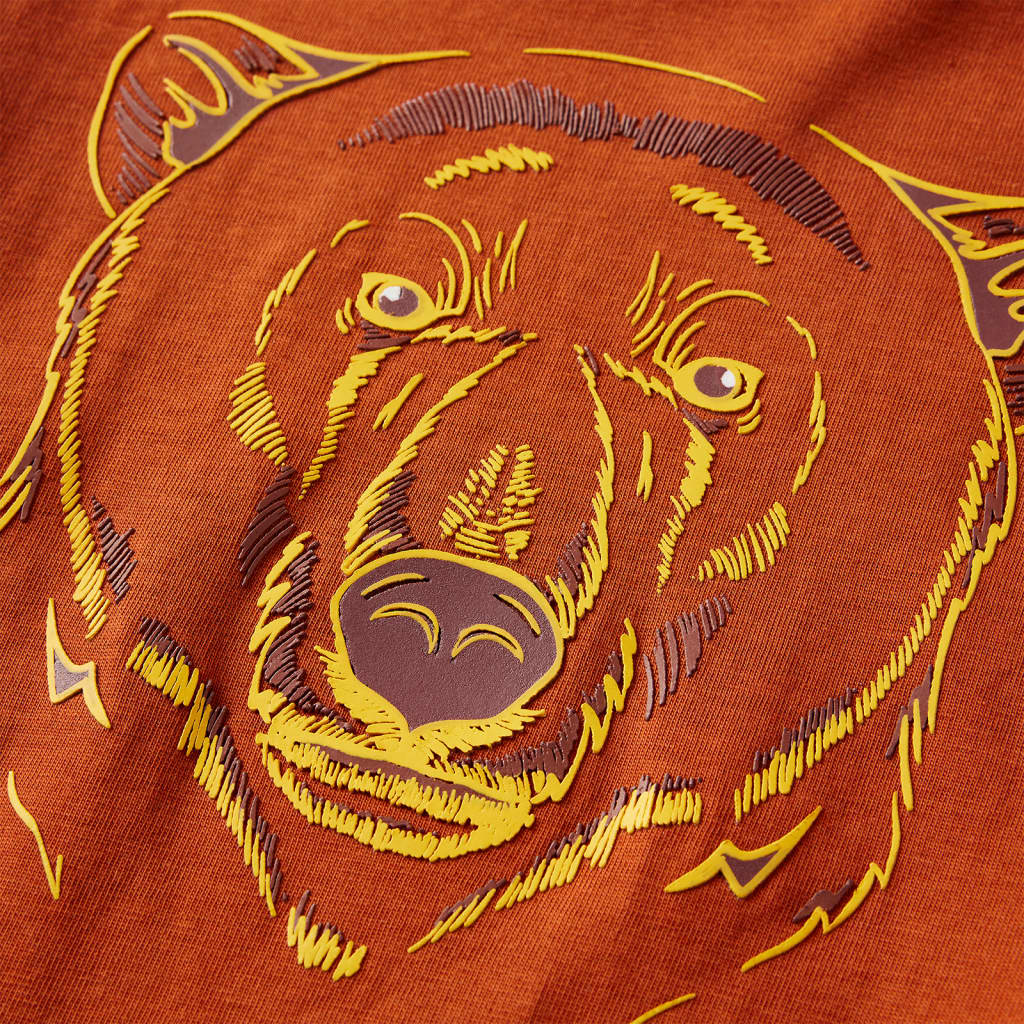 Μπλουζάκι Παιδικό Μακρυμάνικο Light Rust 104