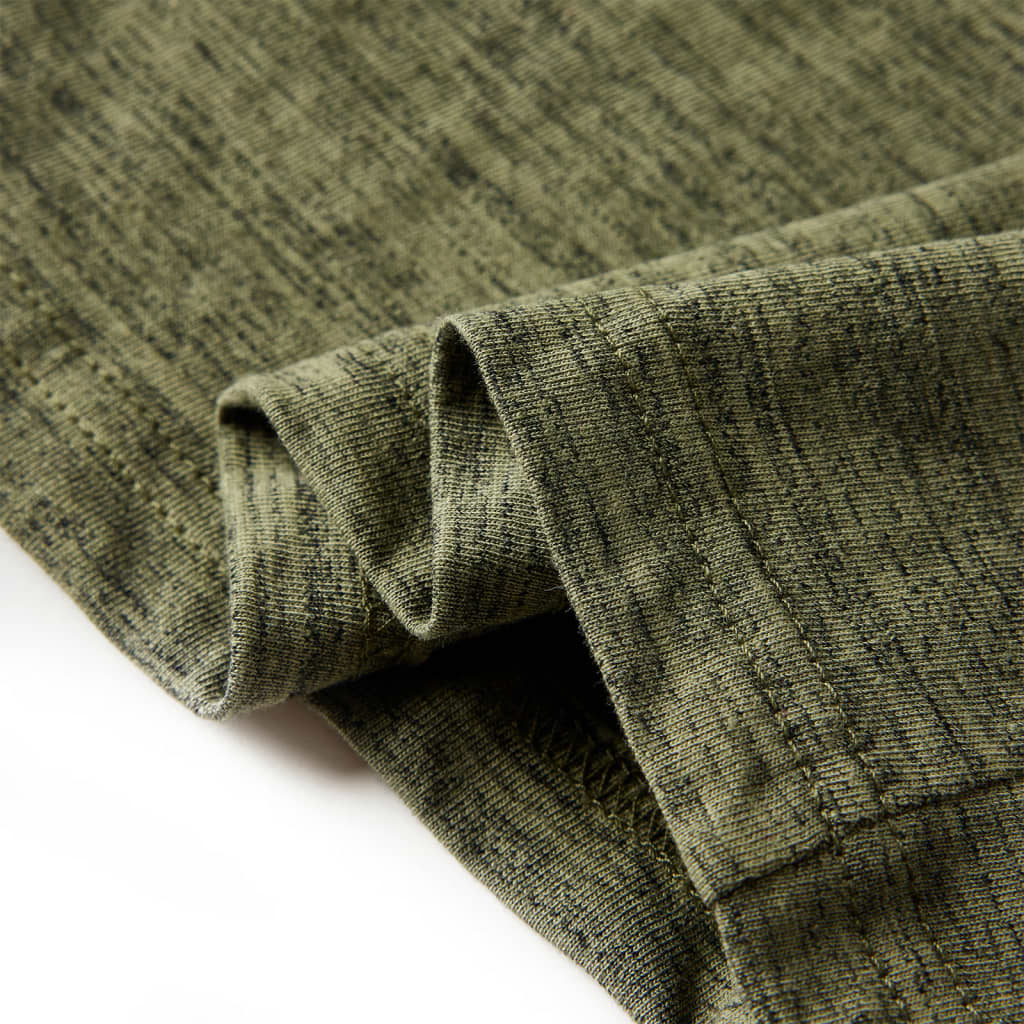 Μπλουζάκι Παιδικό Μακρυμάνικο Χακί Μελανζέ 116