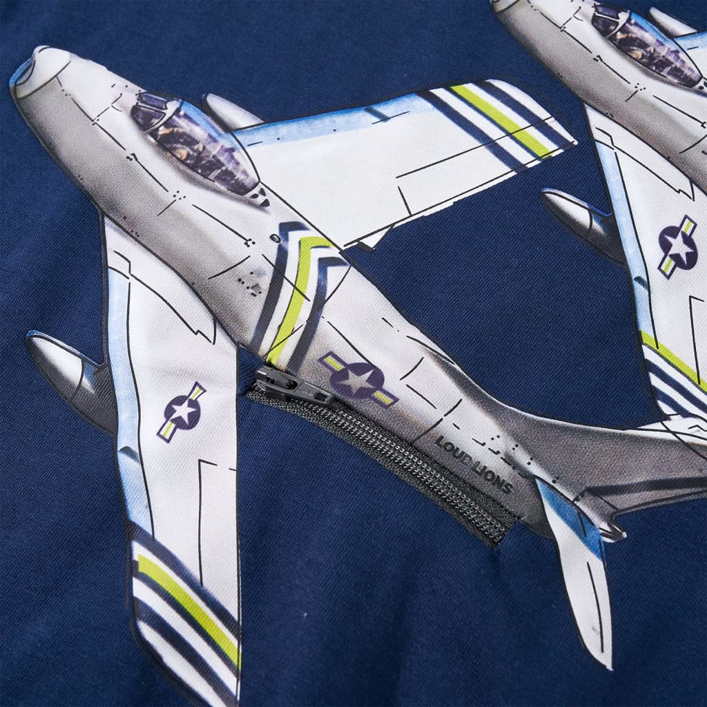 Μπλουζάκι Παιδικό Μακρυμάνικο Ναυτικό Μπλε 92