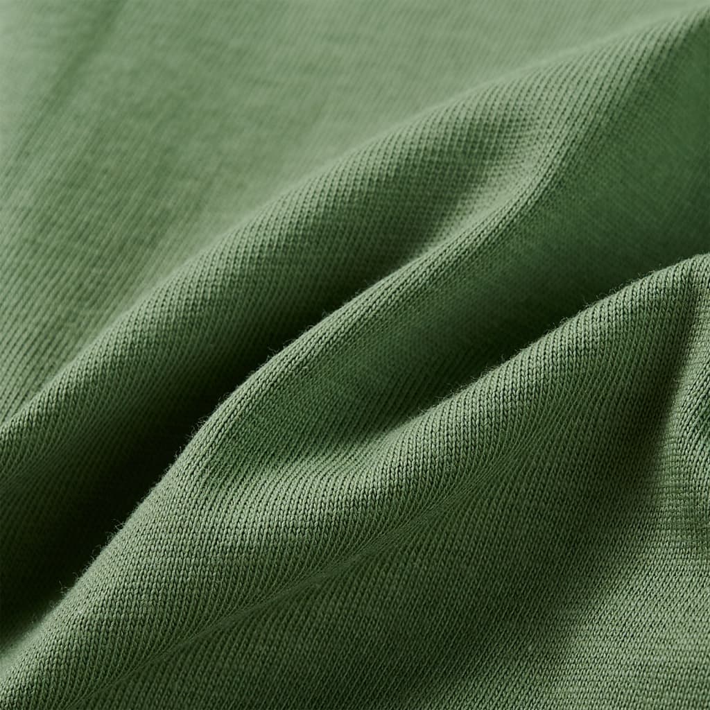 Μπλουζάκι Παιδικό Μακρυμάνικο Ανοιχτό Χακί 116