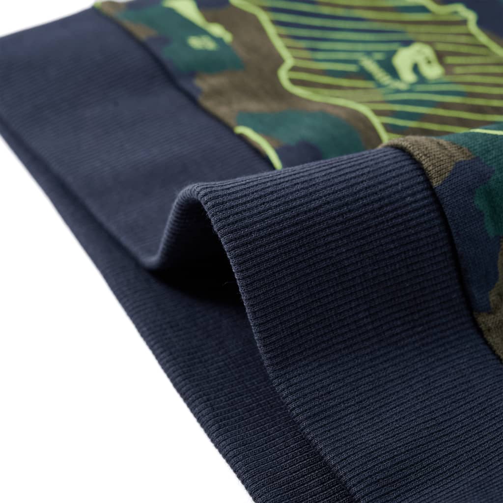 Φούτερ Παιδικό Σκούρο Χακί Μελανζέ 92