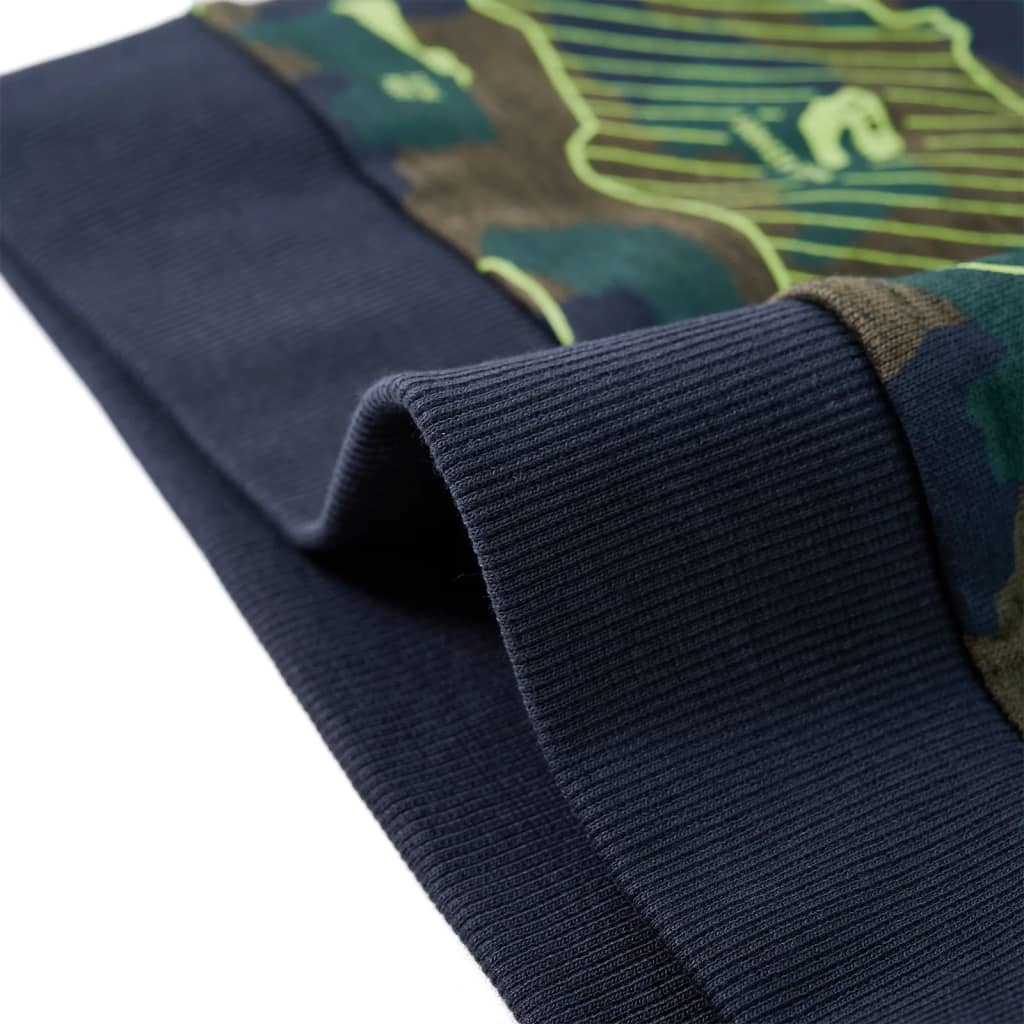 Φούτερ Παιδικό Σκούρο Χακί Μελανζέ 128