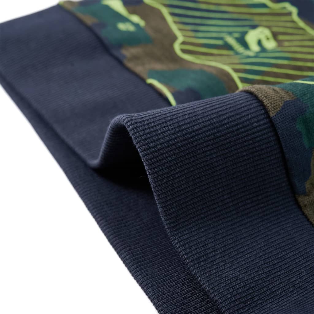 Φούτερ Παιδικό Σκούρο Χακί Μελανζέ 140