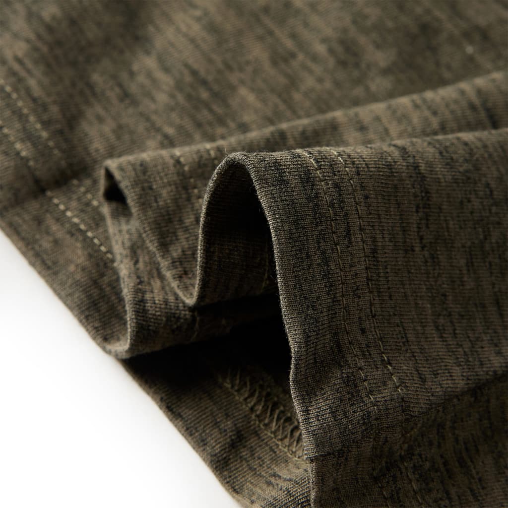 Μπλουζάκι Παιδικό Μακρυμάνικο Σκούρο Χακί Μελανζέ 128