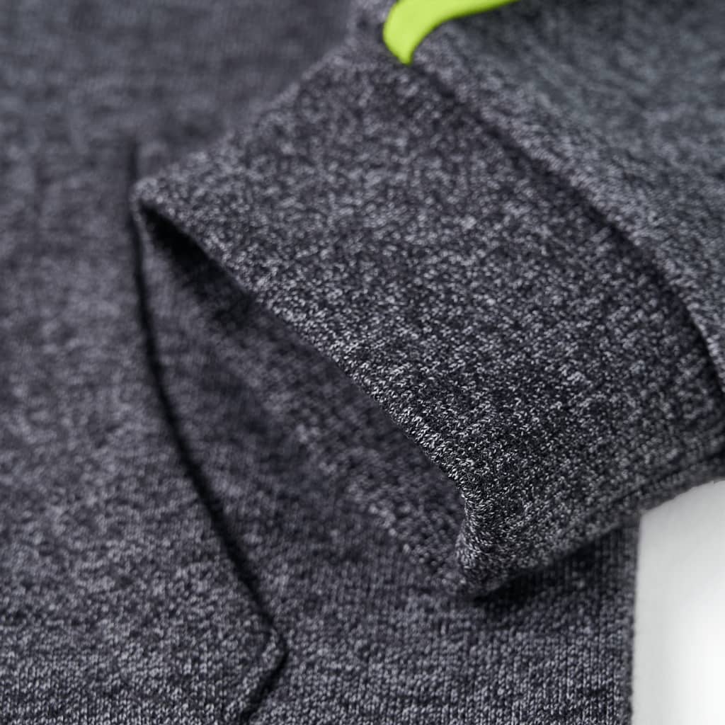 Ζακέτα Φούτερ Παιδική με Κουκούλα Γκρι Μελανζέ 92