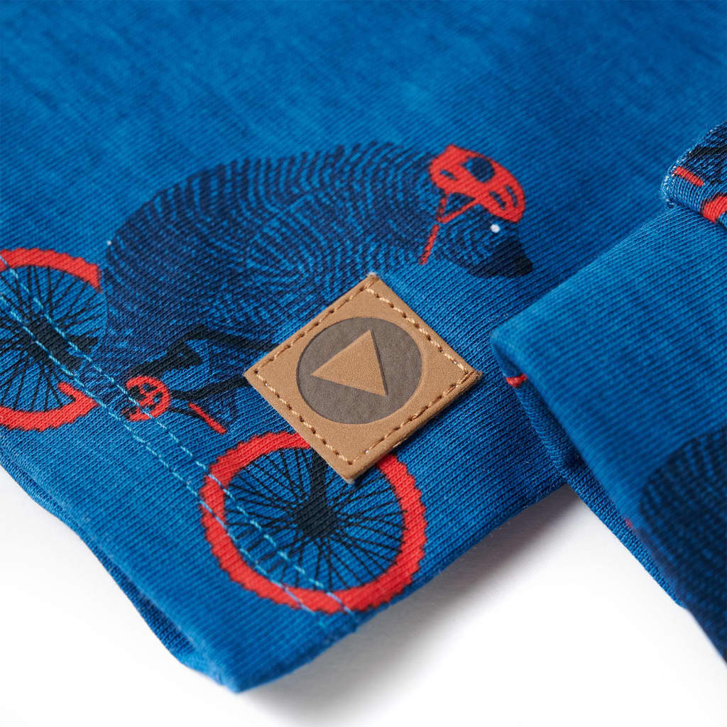 Πιτζάμα Παιδική Μακρυμάνικη Πετρόλ 116