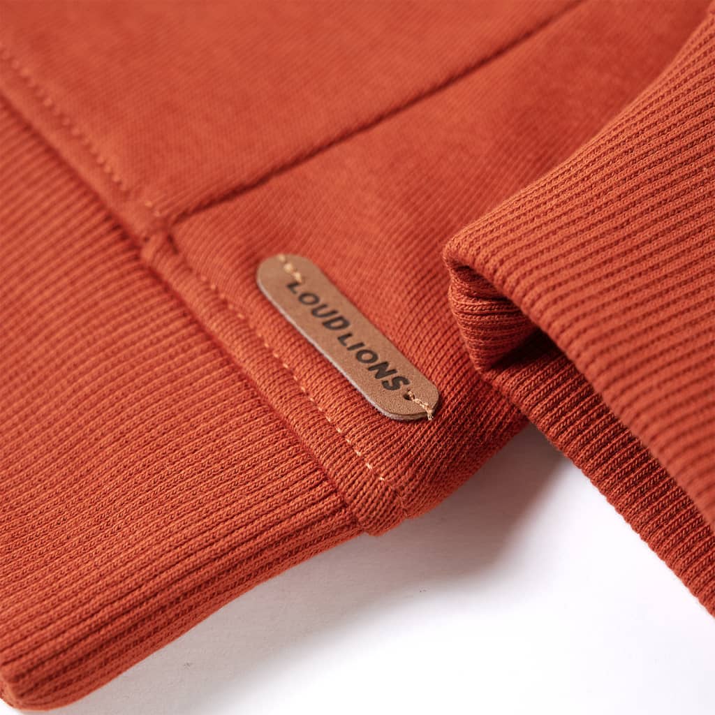 Φούτερ Παιδικό Ανοιχτή Σκουριά 104