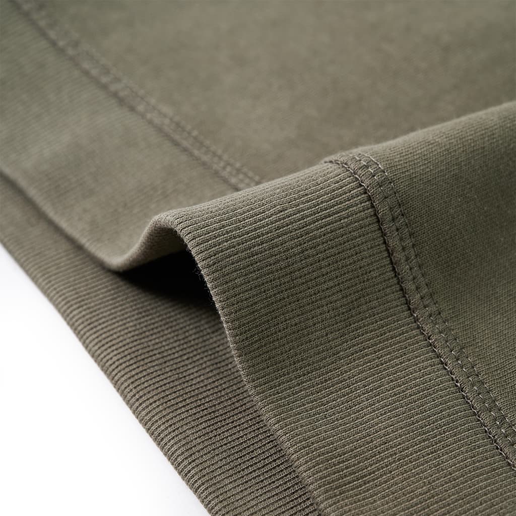 Φούτερ Παιδικό με Κουκούλα Χακί 116