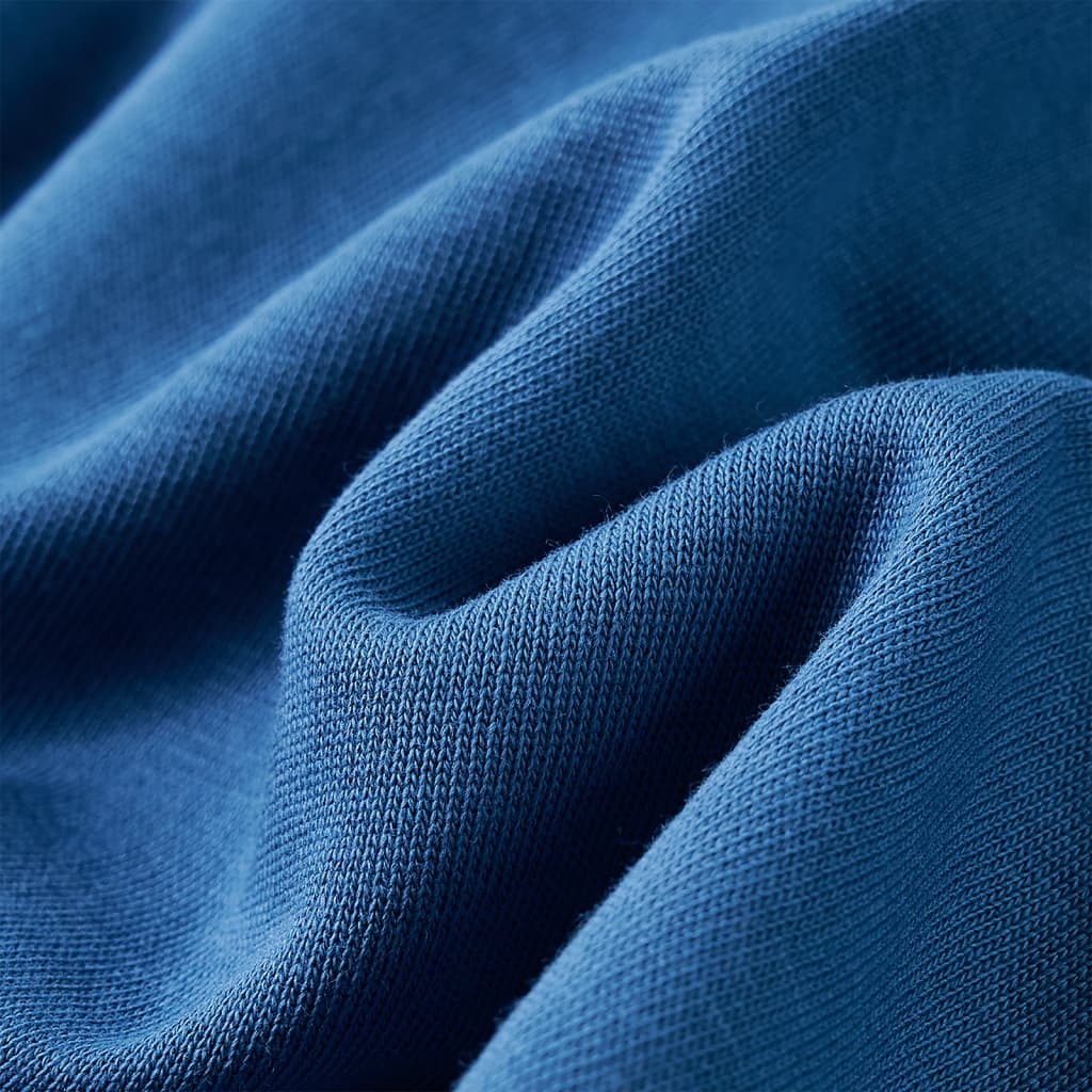 Φούτερ Παιδικό με Κουκούλα Μπλε 104