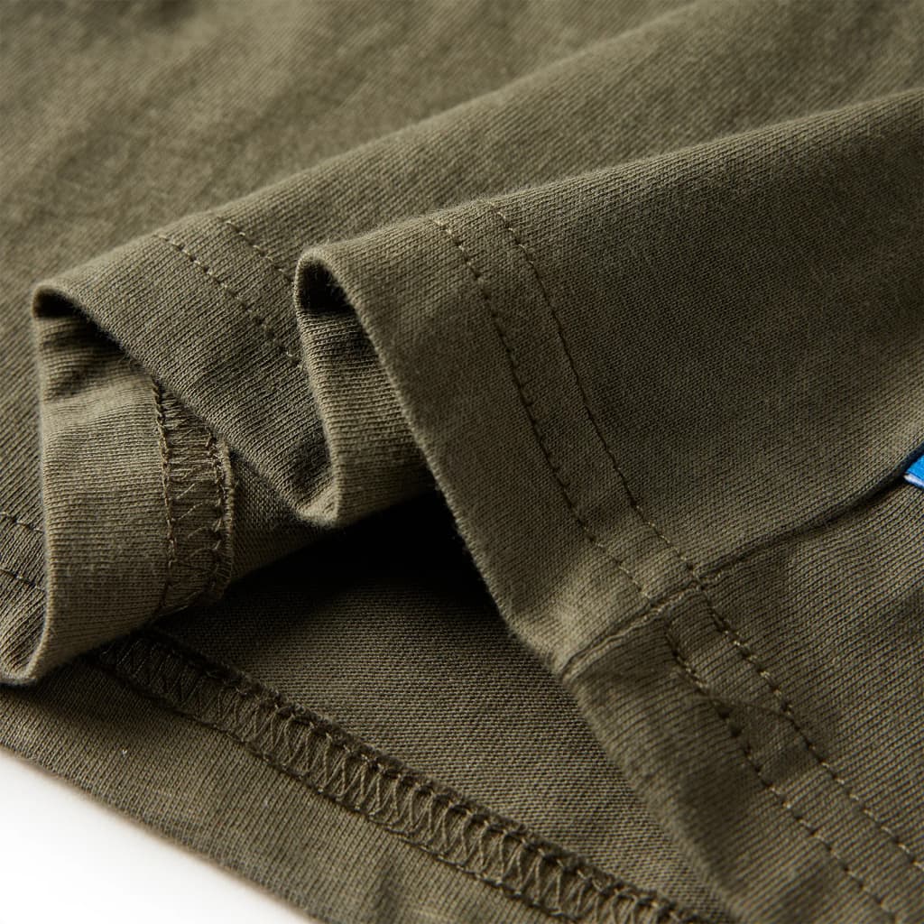 Μπλουζάκι Παιδικό Μακρυμάνικο Χακί 92