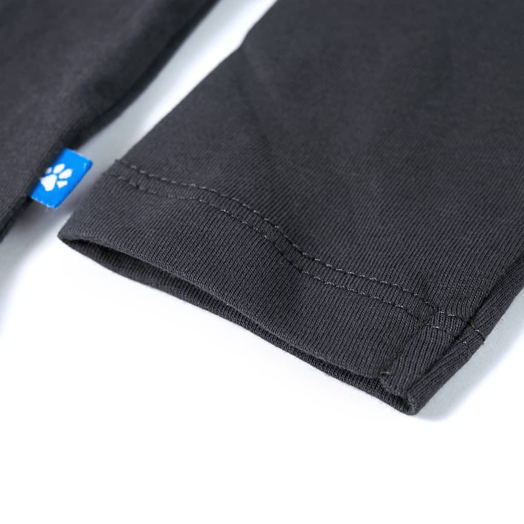 Μπλουζάκι Παιδικό Μακρυμάνικο Ανθρακί 128