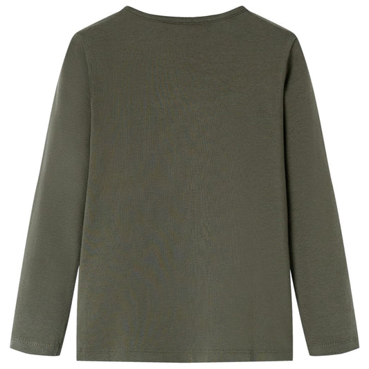 Μπλουζάκι Παιδικό Μακρυμάνικο Χακί 104